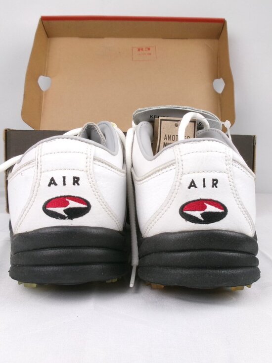 Vintage 1998 Nike Air Sharp TW Golf Shoes Deadstock OG Box Receipt Size 9 main image 5